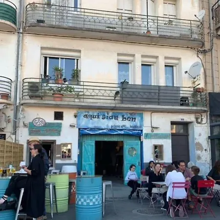 Daire Sete, Studio Cabine,proche Mer , Clim, Wifi, Parking Prive Sète